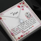 Dear Mom - Eternal Hope Necklace with Message Card & QR code for E-Card