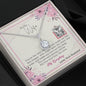 To My Wife - Eternal Hope Necklace with Message Card & QR code for E-Card