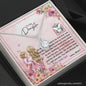Mom To Daughter - Eternal Hope Necklace with Message Card & QR code for E-Card