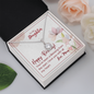 To My Daughter - Eternal Hope Necklace with Birthday Message Card