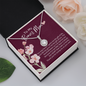 To My Bonus Mom - Eternal Hope Necklace with Message Card