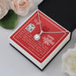 To My Wife - Eternal Hope Necklace with V-day Message Card & QR code for E-Card