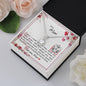Dear Mom - Eternal Hope Necklace with Message Card & QR code for E-Card
