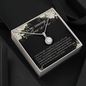 Daughter To Mother In Law - Eternal Hope Necklace with Message Card