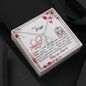 Dear Mum - Eternal Hope Necklace with Mother's Day Message Card with QR code for E-Card