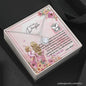 Mom To Daughter - Eternal Hope Necklace with Message Card & QR code for E-Card