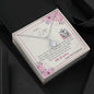 To My Wife - Eternal Hope Necklace with Message Card & QR code for E-Card