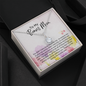 To My Bonus Mom - Eternal Hope Necklace with Message Card