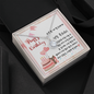 To My Friend - Eternal Hope Necklace with Happy Birthday Message Card in KOREAN