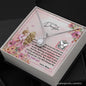Mom To Daughter - Eternal Hope Necklace with Message Card & QR code for E-Card