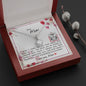 Dear Mom - Eternal Hope Necklace with Message Card & QR code for E-Card