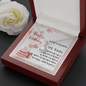 To My Friend - Eternal Hope Necklace with Happy Birthday Message Card in KOREAN