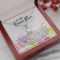 To My Bonus Mom - Eternal Hope Necklace with Message Card