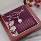 To My Bonus Mom - Eternal Hope Necklace with Message Card