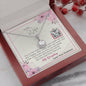 To My Wife - Eternal Hope Necklace with Message Card & QR code for E-Card