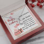 To My Friend - Eternal Hope Necklace with Happy Birthday Message Card in KOREAN