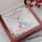 To My Wife - Eternal Hope Necklace with Message Card - Loving Family