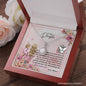 Mom To Daughter - Eternal Hope Necklace with Message Card & QR code for E-Card