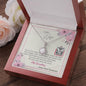 To My Wife - Eternal Hope Necklace with Message Card & QR code for E-Card