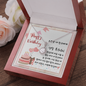 To My Friend - Eternal Hope Necklace with Happy Birthday Message Card in KOREAN