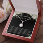 Daughter To Mother In Law - Eternal Hope Necklace with Message Card
