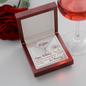 To My Daughter - Eternal Hope Necklace with Birthday Message Card