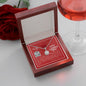 To My Wife - Eternal Hope Necklace with V-day Message Card & QR code for E-Card