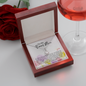 To My Bonus Mom - Eternal Hope Necklace with Message Card