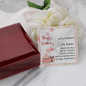 To My Friend - Eternal Hope Necklace with Happy Birthday Message Card in KOREAN