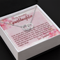 To My Granddaughter - Perfect Pair Necklace with Message Card