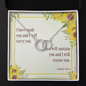 Perfect Pair Necklace with Bible Verse Card - Isaiah 46:4
