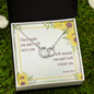 Perfect Pair Necklace with Bible Verse Card - Isaiah 46:4