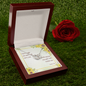 Perfect Pair Necklace with Bible Verse Card - Isaiah 46:4