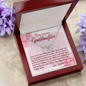 To My Granddaughter - Perfect Pair Necklace with Message Card