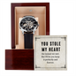 To My Boyfriend - Men's Openwork Watch with Romantic Message Card for Boyfriend