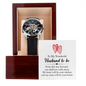 To My Husband To Be - Men's Openwork Watch with Romantic Message Card for Husband To Be