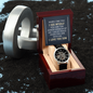To My Son - Men's Openwork Watch with Message Card for Son