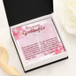 To My Granddaughter - Faith Cross Necklace with Message Card