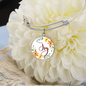 I Choose Joy - Bible Verse Inspired Adjustable Bangle Bracelet