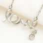 Scripted Love Necklace with A Bible Verse Card - 2 Corinthians 5:17