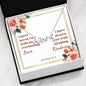 Scripted Love Necklaces with A Bible Verse Card - Jeremiah 31:3