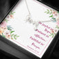 Scripted Love Necklace with Bible Verse Card - Romans 12:12