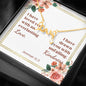 Scripted Love Necklaces with A Bible Verse Card - Jeremiah 31:3