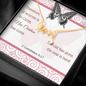 Scripted Love Necklace with A Bible Verse Card - 2 Corinthians 5:17