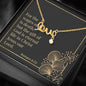 Scripted Love Necklace with Bible Verse Card - Romans 6:23
