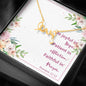 Scripted Love Necklace with Bible Verse Card - Romans 12:12