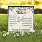 To My Bestie - Infinity Hearts Necklace with Birthday Message Card