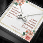 Infinity Heart Necklaces with A Bible Verse Card - Jeremiah 31:3