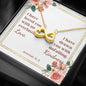Infinity Heart Necklaces with A Bible Verse Card - Jeremiah 31:3