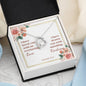 Forever Love Necklaces with A Bible Verse Card - Jeremiah 31:3